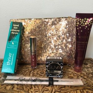 Glam essentials + Ipsy December glam bag design